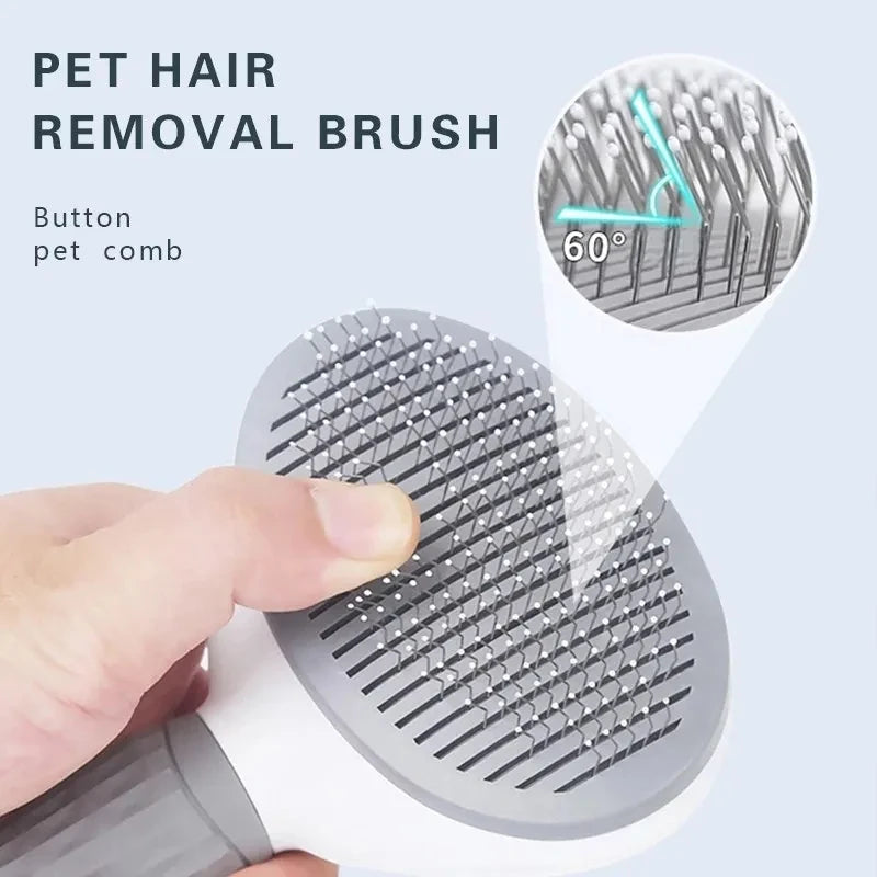 ProGroom™ Self-Cleaning Pet Brush (Pawsenti)