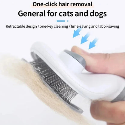 ProGroom™ Self-Cleaning Pet Brush (Pawsenti)