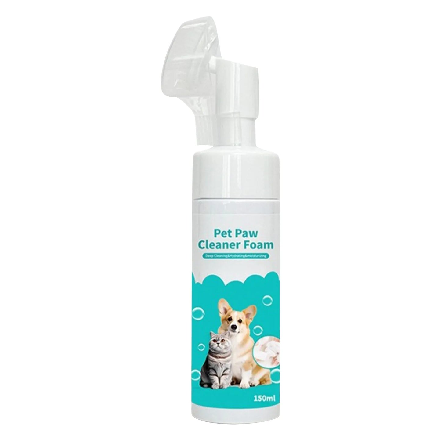 150ml Pet Foot Cleaning Foam Paw Cleaner Dog Cleaning Foam